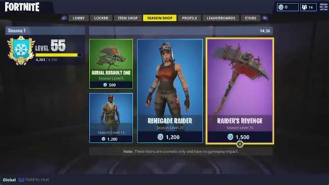 But wait, there's more! The outfit comes with accessories to complete the set, including the <strong>Raider's</strong> Rucksack Back Bling, <strong>Renegade</strong> Star Pickaxe, and the Mark of the <strong>Renegade</strong>. . Renegade raider in item shop